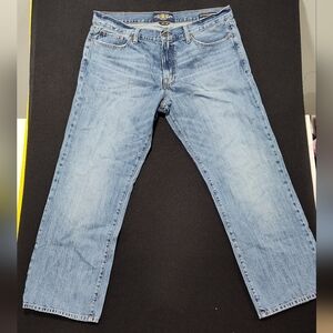 Lucky Brand Men's 361 Vintage Straight Leg Blue Jeans Size 38x30
